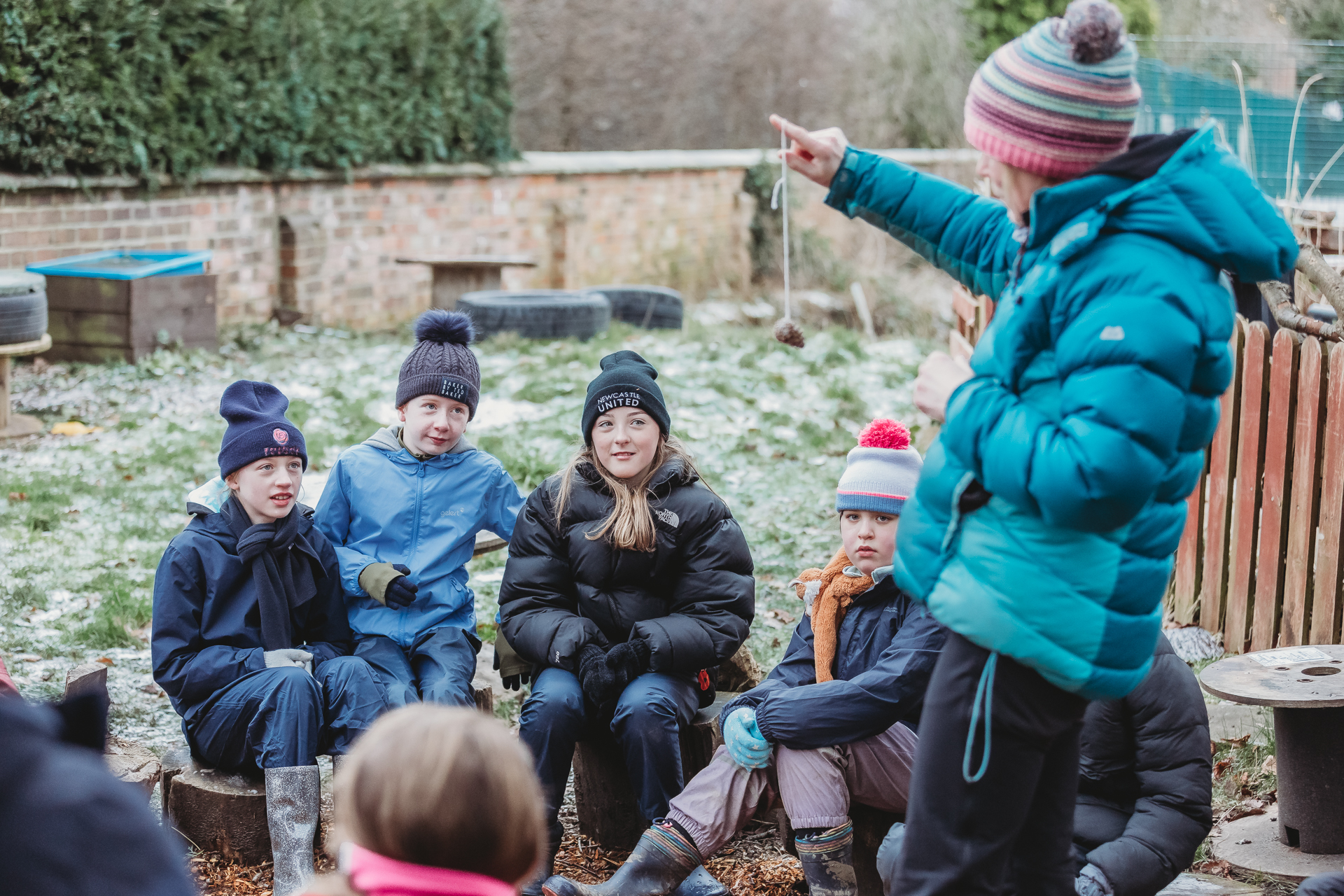 Forest School - boys and girls Forest School - boys and girls